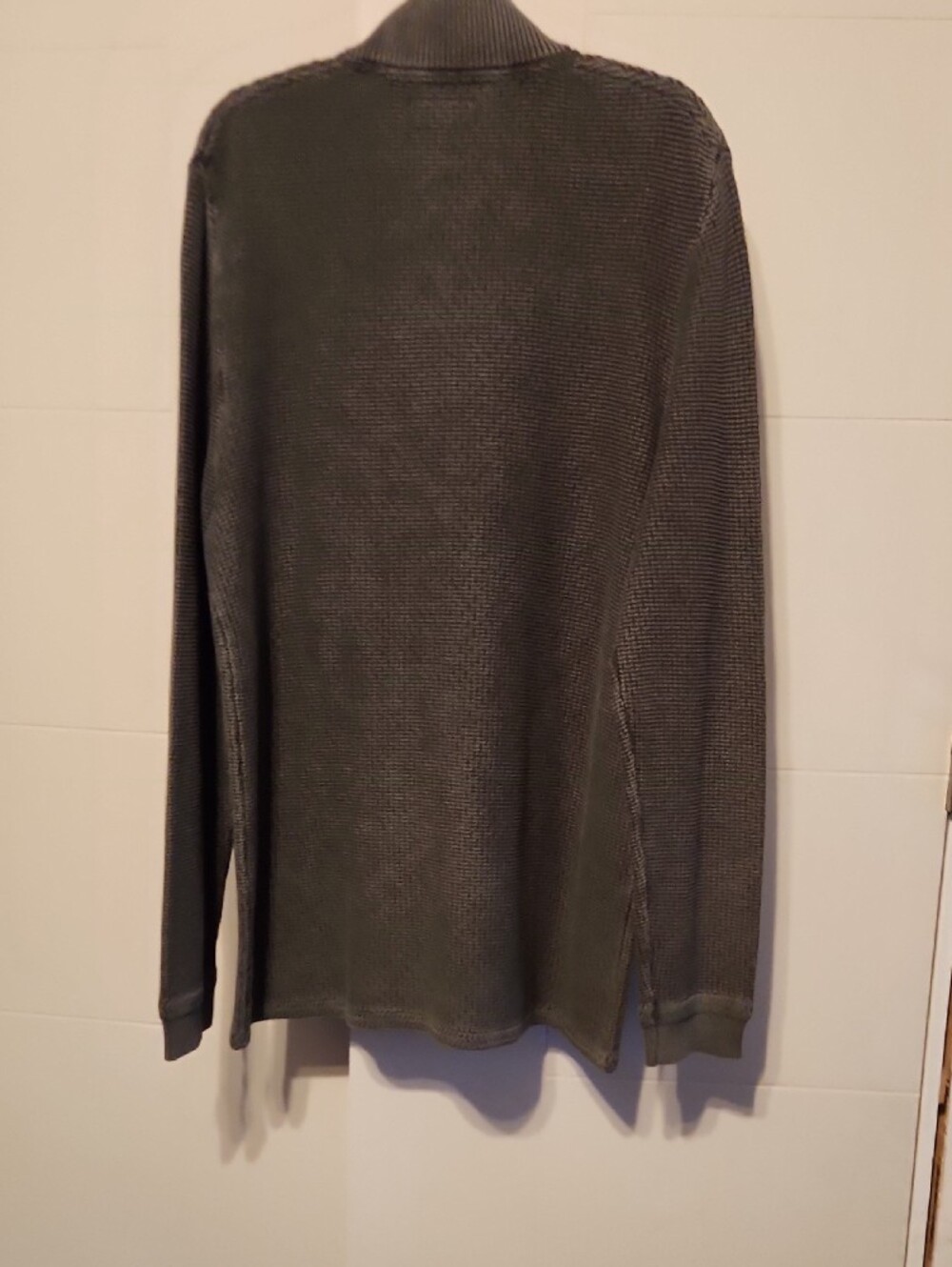 Carbon2Cobalt Men's  Quarter-Zip Knit Sweater, size XL - Picture 9 of 11